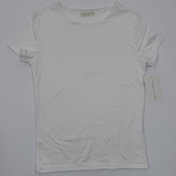 Frankee & Skylarr White Short Sleeve Top - Picture 4 of 4